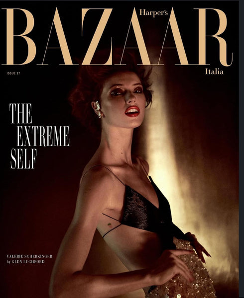 HARPER'S BAZAAR Magazine Italia January 2025 VALERIE SCHERZINGER cover