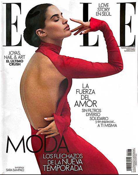 新品正規品  Elle_Spain_February_2023_Sara_ 女性情報誌
