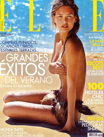 ELLE Magazine Spain July 2006 BAR REFAELI Ana Beatriz Barros ANDRES VELENCOSO