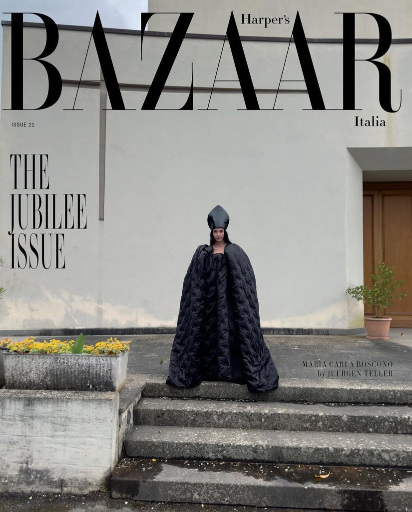 HARPER'S BAZAAR Magazine Italia June 2025 MARIACARLA BOSCONO Alex Consani COVER 2