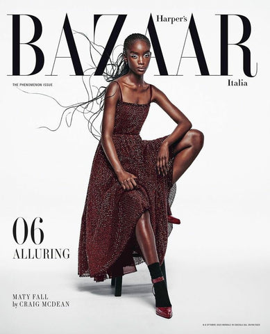 HARPER'S BAZAAR Magazine Italia October 2023 MATY FALL Mila Van Eeten KATE MOSS