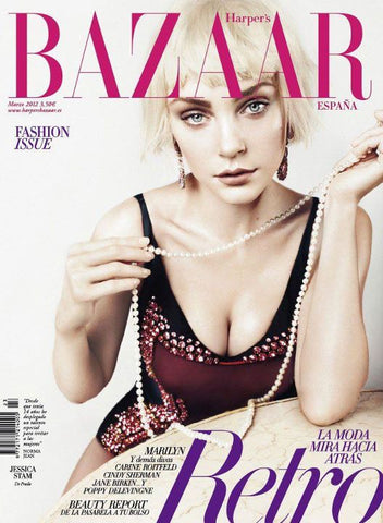 HARPER'S BAZAAR Magazine Spain March 2012 JESSICA STAM Samantha Gradoville