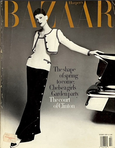 Harper's BAZAAR Magazine US February 1993 MCMENAMY Meghan Douglas SHAL