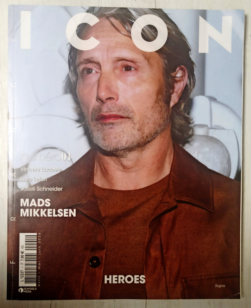 ICON Magazine #01 April 2024 Mads Mikkelsen