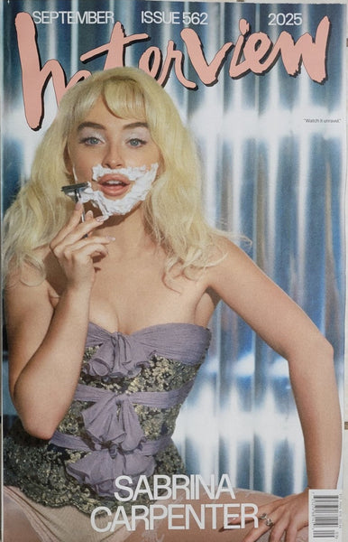 SABRINA CARPENTER Interview Magazine September 2025 BRAND NEW