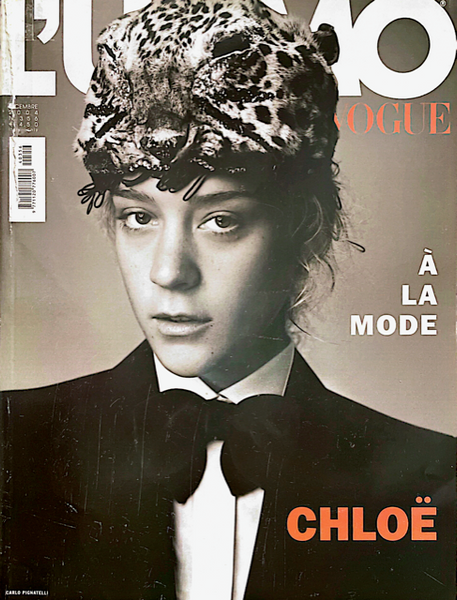 L'UOMO VOGUE Magazine 2004 CHLOE SEVIGNY Tony Ward VINCENT CASSEL Tim