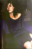 MARIE CLAIRE Magazine France February 2001 ANNA MOUGLALIS Tatjana Patitz
