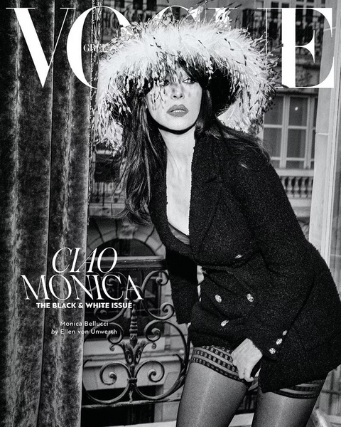 MONICA BELLUCCI by Ellen Von Unwerth VOGUE Magazine Greece