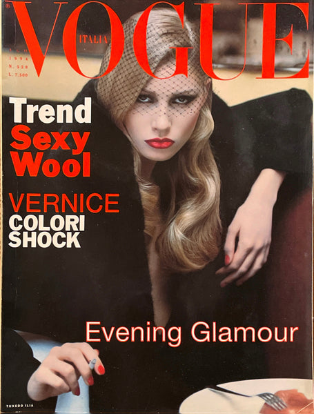 VOGUE Magazine Italia August 1994 KIRSTY HUME Nadja Auermann MONICA BE