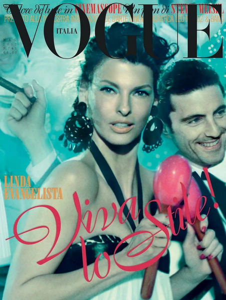 VOGUE Magazine Italia May 2012 LINDA EVANGELISTA Olivia Palermo ENIKO