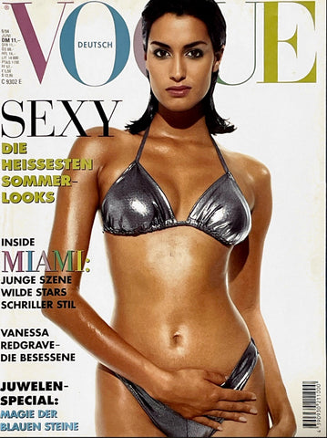 VOGUE Magazine Germany June 1994 YASMEEN GHAURI Talisa Soto SOPHIE PATITZ