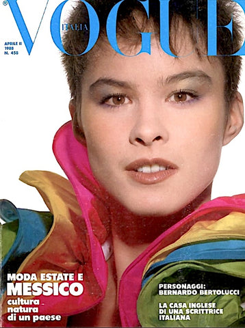 VOGUE Magazine Italia April 1988 MICHELLE QUAN Tully Jensen CLAUDIA MASON