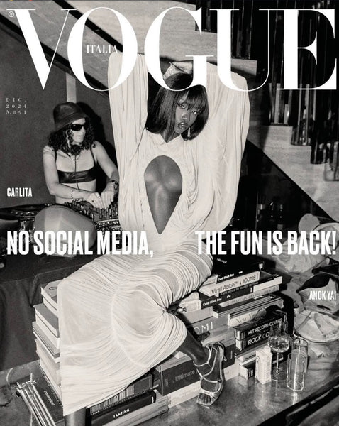 VOGUE Magazine ITALIA December 2024 ANOK YAI Carlita BRAND NEW