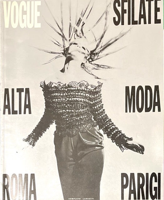 VOGUE Magazine Italia Dossier Sfilate PRET A PORTER March 1990