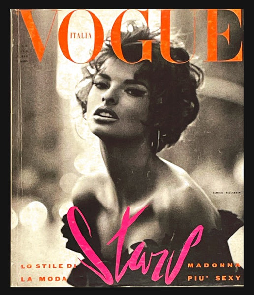 【貴重】１９９０年　VOGUE ITALIA MADONNA PIU SEXY Vogue_Italia_June_1990_Linda_E