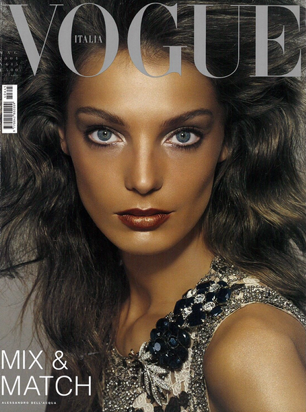 VOGUE Magazine Italia May 2004 DARIA WERBOWY Corinne Day JESSICA MILLE