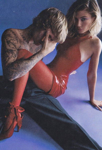 VOGUE Magazine Italia October 2020 Hailey & Justin Bieber HELMUT NEWTO