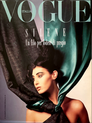 VOGUE Magazine Italia Supplement September 1987 SILENE lining thread