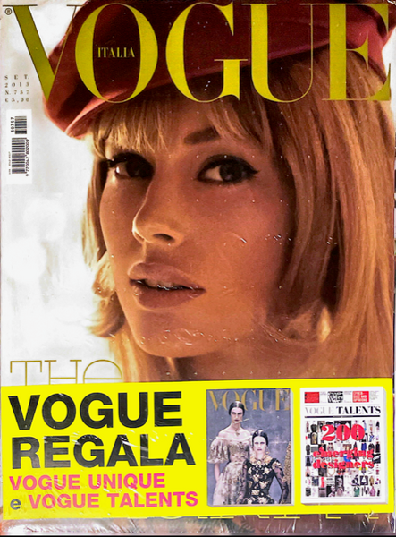 VOGUE Magazine Italia September 2013 DOUTZEN KROES Guinevere Van Seenu