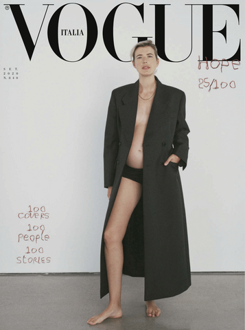 Vogue Magazine Italia September 2020 Sealed AGYNESS DEYN Cover 25 of 100 NEW