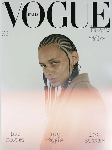 Vogue Italia Magazine September 2020 Sealed BINX WALTON Cover 44 of 100
