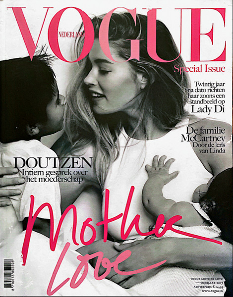 VOGUE Magazine Netherlands NL DOUTZEN KROES Mother Love Special Issue