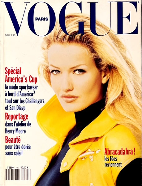 VOGUE 1951 ポスター Vogue_Paris_April_1992_Karen_M