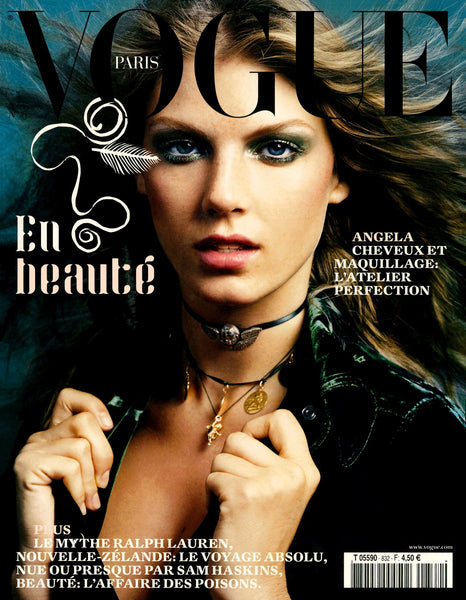 VOGUE Magazine Paris May 2002 LIYA KEBEDE Eva Herzigova