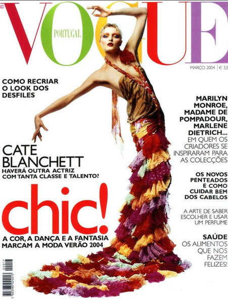 VOGUE Magazine Portugal March 2004 CHRISTELLE LEFRANC Zoe Gaze CATE BL