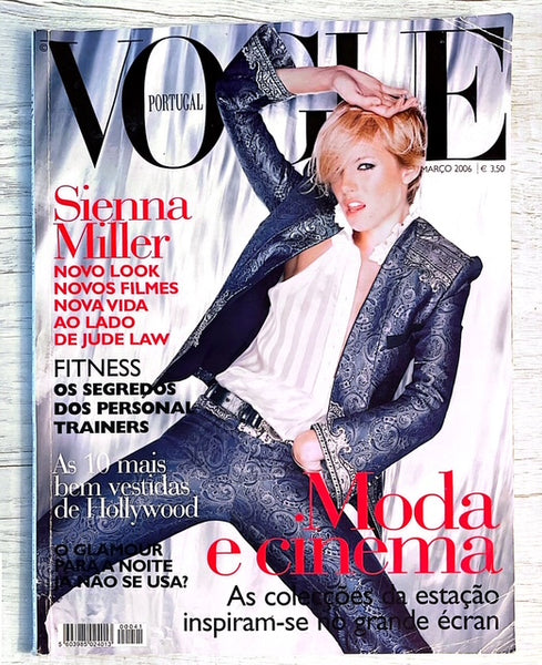 SIENNA MILLER Marcelina Sowa CHRISTELLE LEFRANC Vogue Magazine Portuga