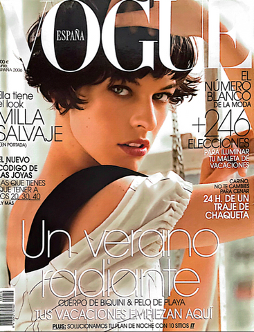 VOGUE Magazine Spain June 2006 MILLA JOVOVICH Tiiu Kuik JENNIFER PUGH + Supplement