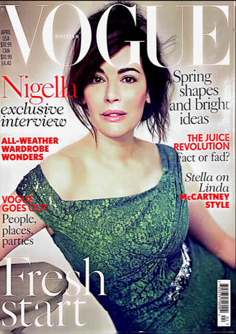 VOGUE Magazine UK April 2014 NIGELLA LAWSON Christy Turlington SUVI KOPONEN