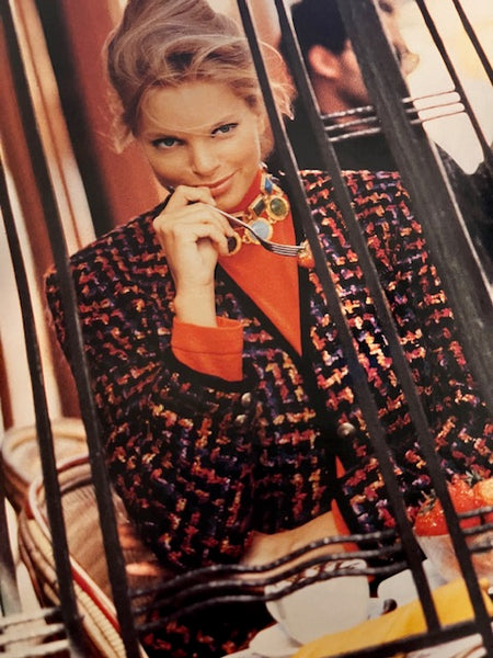 VOGUE Magazine UK August 1990 HELENA CHRISTENSEN Stephanie Seymour VER