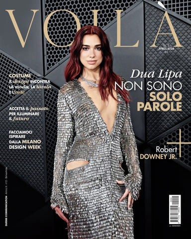 VOILA Magazine Italy April 2024 DUA LIPA Robert Downey Jr BRAND NEW