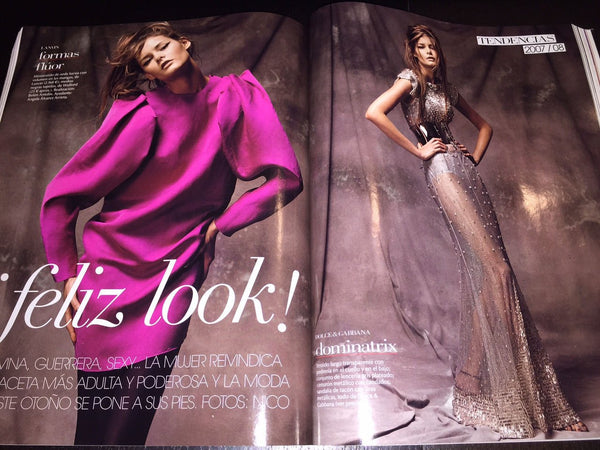 VOGUE Spain September Magazine 2007 CAROLINE TRENTINI Flavia Oliveira