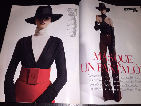 VOGUE Spain September Magazine 2007 CAROLINE TRENTINI Flavia Oliveira