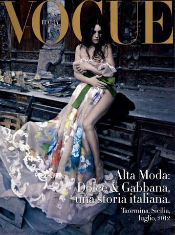 VOGUE Italia Magazine 2012 MONICA BELLUCCI Sicily DOLCE & GABBANA Supplement