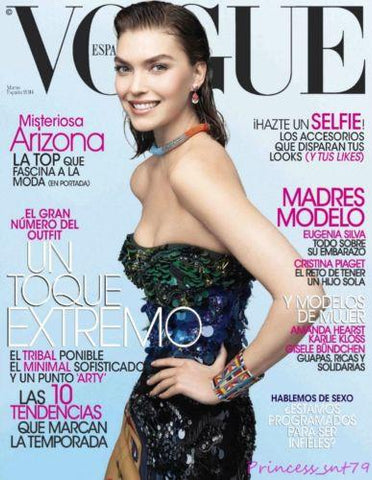VOGUE Magazine Spain March 2014 ARIZONA MUSE Karlie Kloss JESSICA MILLER Amanda Hearst