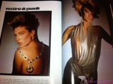 VOGUE Magazine Italia April 1985 RENATA VACKOVA Neith Hunter CECILIA CHANCELLOR