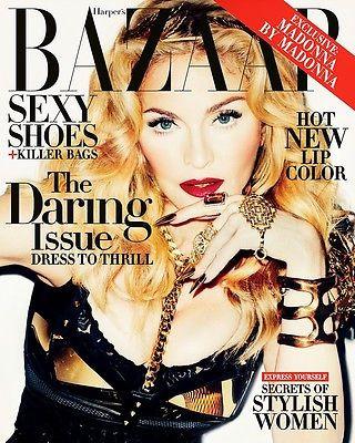 HARPER's Bazaar Magazine November 2013 MADONNA