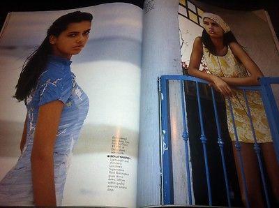 ELLE US Magazine March 2003 ADRIANA LIMA Eugenia SIlva MINERVA PORTILL