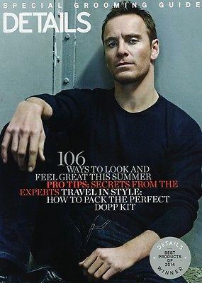 DETAILS Magazine June 2014 MICHAEL FASSBENDER Jeff Koons JAMES McAVOY Gideon Raff