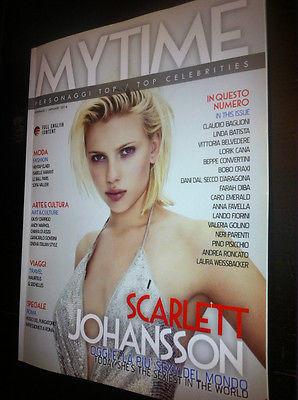 MYTIME Italian Magazine 2014 SCARLETT JOHANSSON Caro Emerald LAURA WEISSBECKER