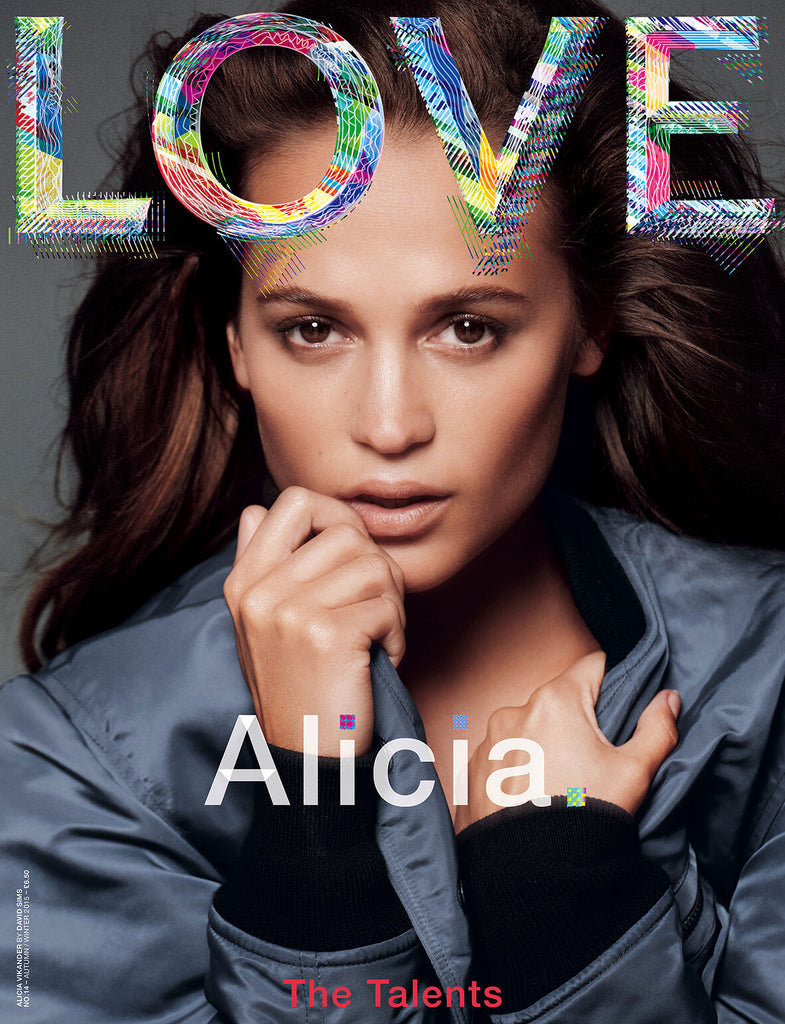 LOVE Magazine #14 ALICIA VIKANDER Kate Moss ANDREJA PEJIC Cher BELLA HADID