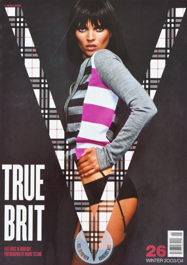 V Magazine 26 Winter 2003 KATE MOSS Tiiu Kuik SASHA COHEN Bridget Hall NAOMI CAMPBELL