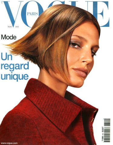 VOGUE Paris Magazine November 2000 BRIDGET HALL Carmen Kass ANA CLAUDIA MICHELS