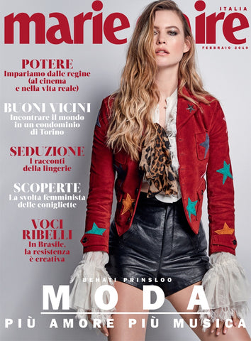 MARIE Claire Italia Magazine February 2019 BEHATI PRINSLOO by DAVID ROEMER