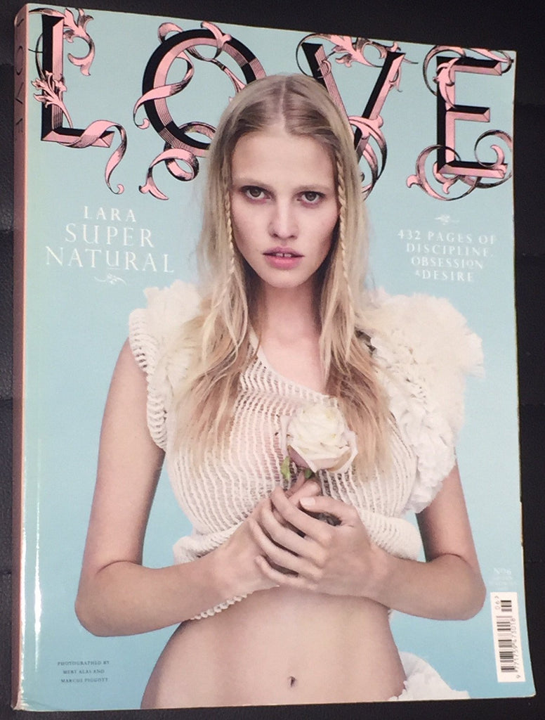 LOVE Magazine #6 2011 LARA STONE Alessandra Ambrosio NATALIA VODIANOVA Weber