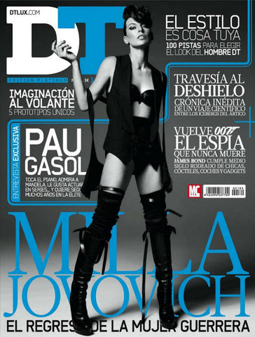 MILLA JOVOVICH DT Magazine November 2012Pau Gasol EUGEN BAUDER