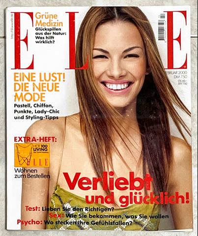 ELLE Magazine Germany February 2000 LAVINIA BIRLADEANU Catherine Hurley